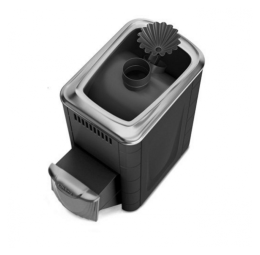 Дровяная печь для бани TMF Ангара 2012 Carbon ДН ЗК антрацит